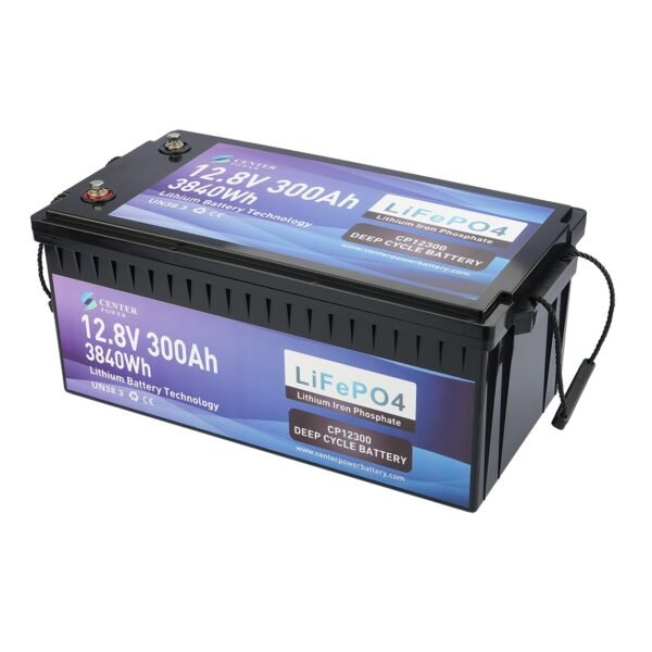 CENTER POWER 12,8V LiFePO4 battery 300Ah BMS/LCD/Bluetooth - Image 24