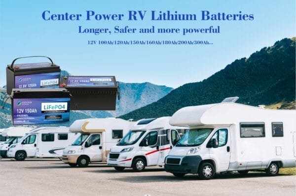 CENTER POWER 12,8V LiFePO4 battery 100Ah BMS/LCD/Bluetooth - Image 22