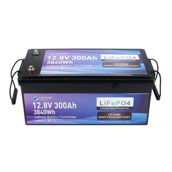 CENTER POWER 12,8V LiFePO4 battery 300Ah BMS/LCD/Bluetooth - Image 20