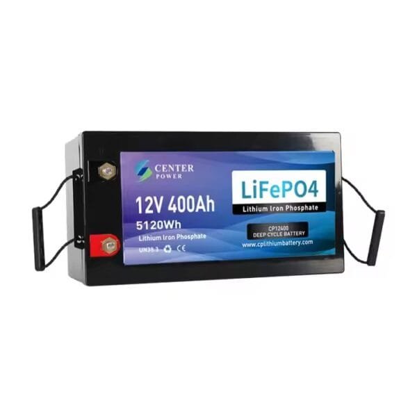 CENTER POWER 12,8V LiFePO4 battery 300Ah BMS/LCD/Bluetooth - Image 15