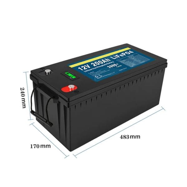 ROOFER 12,8V LiFePO4 battery 150Ah BMS + LCD - Image 10