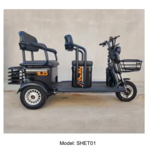 TSEU SHET01 E-Skootteri 10*2.5 Tubeless tire