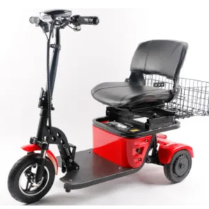 TSEU SLC 3-pyöräinen E-Skootteri 36V 20Ah 2x250W 10"/ 8″ renkaat kokoontaitettava