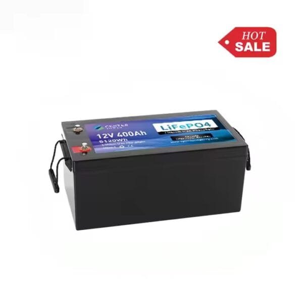 CENTER POWER 12,8V LiFePO4 battery 400Ah BMS/LCD/Bluetooth - Image 9