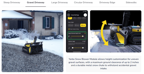 Yarbo Snow Blower 24/7 Autonomous Snow Clearing with Auto-Recharging - Image 9