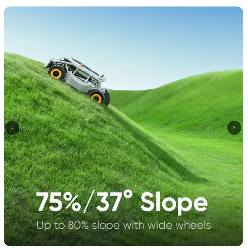 Mowrator S1 4WD 56.2V / 18.2 Ah LiFePO4 Battery 1600W Motor Remote Control Lawn Mower - Image 11