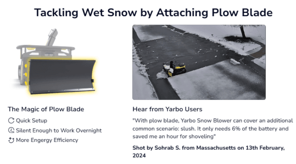 Yarbo Snow Blower 24/7 Autonomous Snow Clearing with Auto-Recharging - Image 20